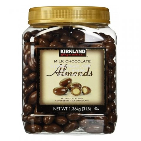 1.36kg Chocolate Sữa Bọc Hạnh Nhân Kirkland Mỹ