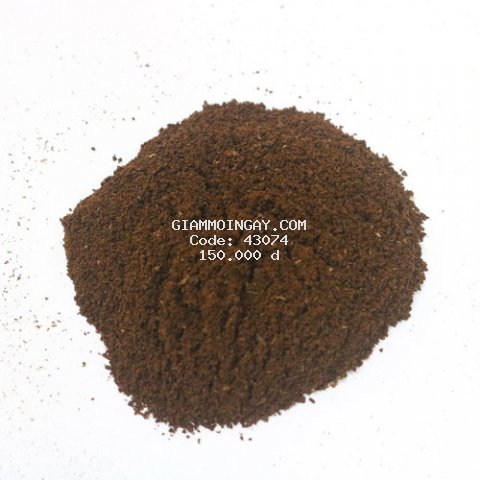 Cà phê rang xay nguyên chất pha phin - 20% Arabica Cầu Đất + 80% Robusta Honey Buôn Ma Thuột (túi 500 gram)