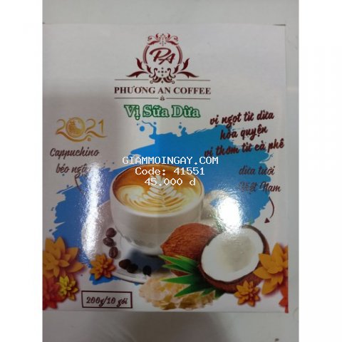Cà phê sữa dừa 4-1 Phương An