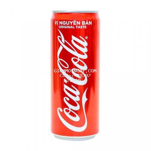 Coca Cola vị nguyên bản lon 320