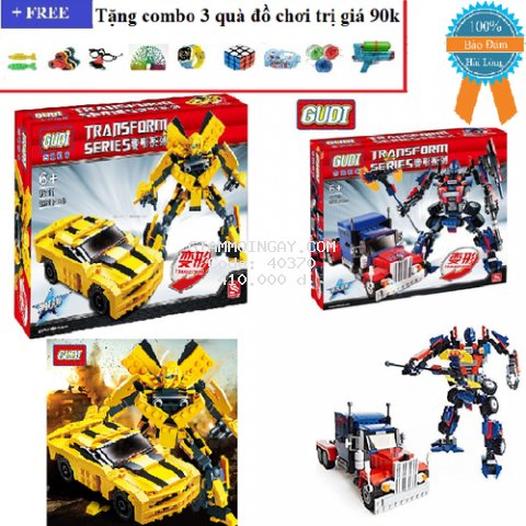 Combo Lego, siêu anh hùng: Gudi 8713 + 8711