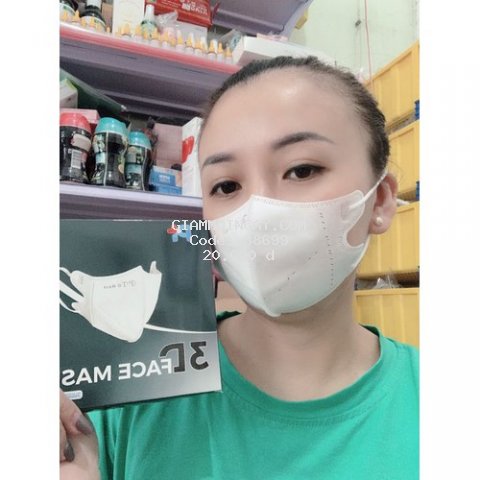 khẩu trang 3d face mask Phương Tuyến  hộp 10c