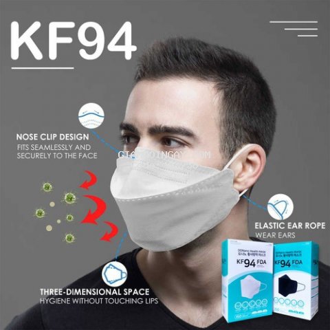 Khẩu trang kháng khuẩn bụi mịn KF94 Donano Mask