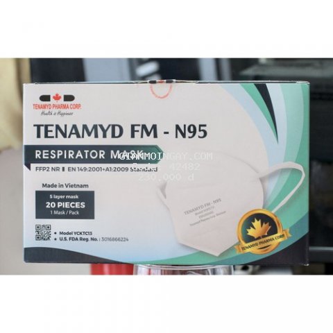 Khẩu trang y tế TENAMYD FM - N95.