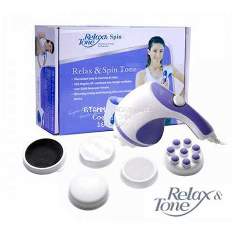 Máy Massage Cầm Tay Relax & Spin Tone Cao Cấp