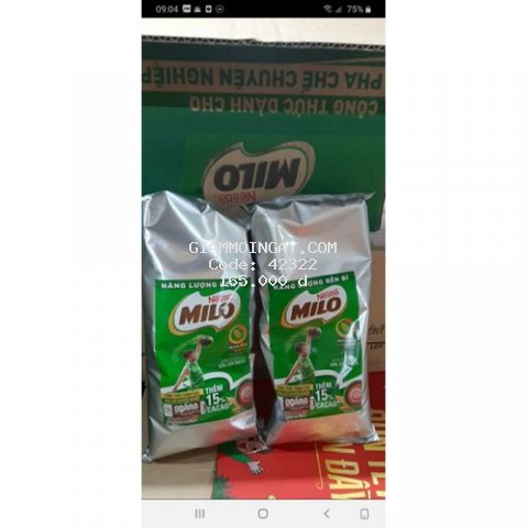 Milo túi 1kg Nestle (date mới). #milogói 1kg
