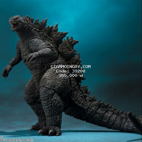 Mô hình đồ chơi quái vật khủng long Godzilla SH Monster 2019.