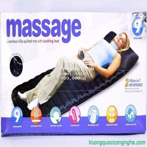 Nệm massage toàn thân 9 điểm massage  cao cấp