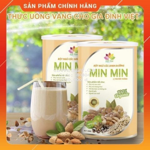 Ngũ cốc min min 29 loai hạt 2 hộp 1 kg  - ngũ cốc dinh dưỡng lợi sữa MINMIN - cam kết sử dụng hiệu quả