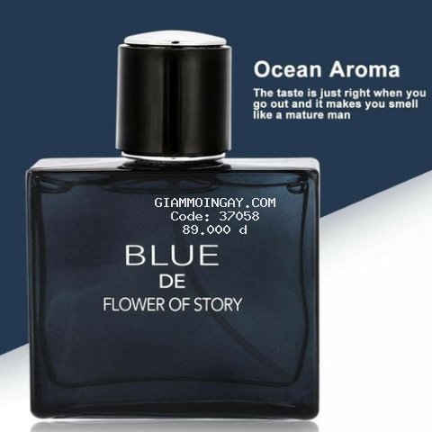 Nước hoa nam Blue De Story For Men đầy khí chất 50ml - hàng chuẩn nội địa Trung