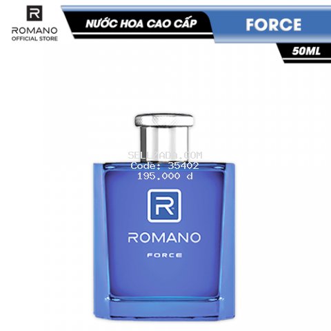 Nước hoa Romano Force mạnh mẽ tự tin hương nam tính 50ml