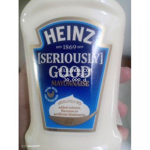 sốt mayonnaise HEINZ  hàng nhập khẩu.date thảng 5 và tháng 6.Thích hợp dùng cho salad và khoai tây chiên,các món ăn tây.