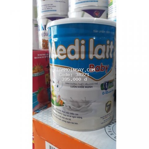 Sữa bột medilait baby-pedia-GrowIQ hộp 900g Date 2023