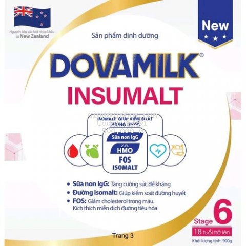 Sữa non tiểu đường Dovamilk INSUMALT