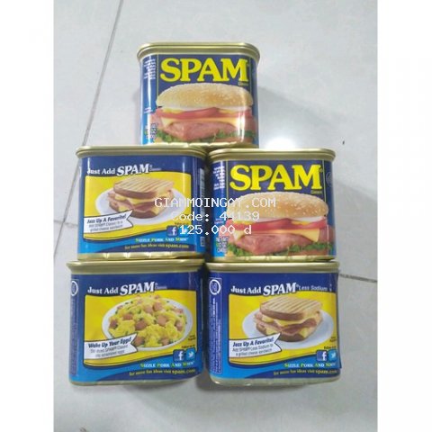 Thịt hộp Spam của Mỹ 340g