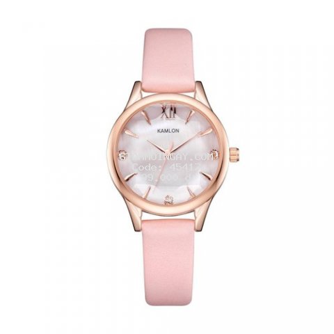 Đồng hồ đeo tay nữ KAMLON K3014 hồng