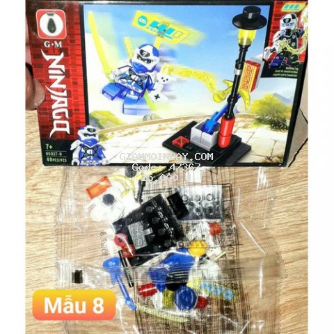 Lắp ráp 1 hộp LegoNinjago Đại Hội Ninja 85027 có nhiều chi tiết bằng nhựa mẫu 8