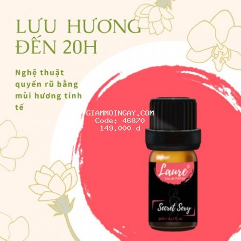 Nước Hoa Vùng Kín Laure Secret Perfume Sexy 5ml