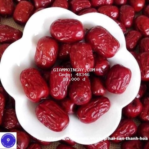 1Kg Khô TÁO ĐỎ Tân Cương quả khô tự nhiên