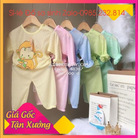 COMBO 5 Bộ cotton giấy dài