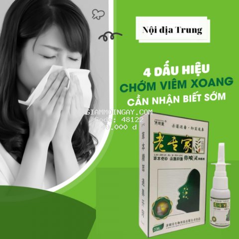 Xịt Xoang Viêm Mũi Thảo Dược Khỏi 100%- Xịt Xoang Viêm Mũi Thảo Dược Khỏi 100%-