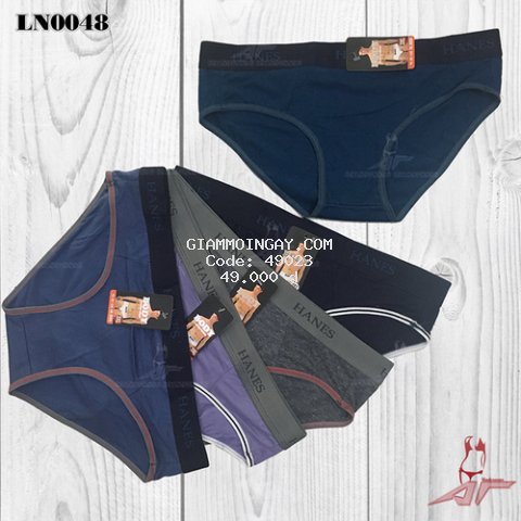 05 Quần lót nam - Cotton - Lưng bản nhỏ 2.5cm - LN0048x5