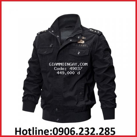Áo khoác nam, Áo khoác lính mỹ Army, chất liệu vải cao cấp, phong cách thời thượng - Free size