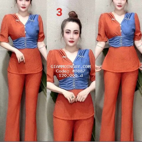 Bộ Xốp Thun Quần Dài Ống Loe Có Túi - 50kg đến 66kg - ẢNH THẬT-CHO XEM HÀNG