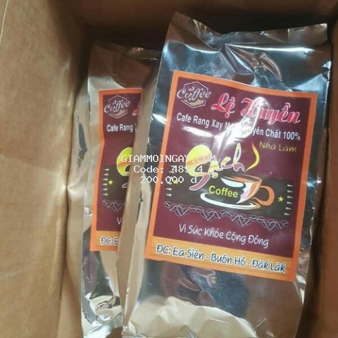 cafe nguyên chất nhà làm Đaklak 1kg