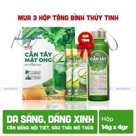 Cần Tây mật ong Motree giảm cân hiệu quả