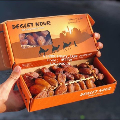 CHÀ LÀ DEGLET NOUR 3 CON LẠC ĐÀ NGUYÊN CÀNH 500GR