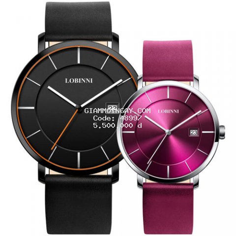Đồng hồ đôi chính hãng LOBINNI L3033-26