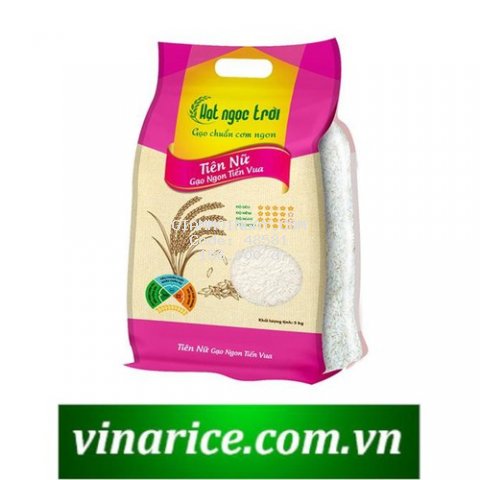 Gạo Hạt Ngọc Trời Tiên Nữ 5kg - gạo tiến vua dẻo mềm thơm ngọt cơm