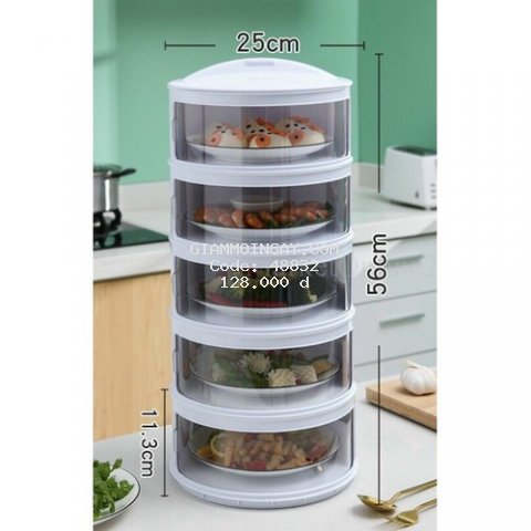 Khay lồng bàn đựng thực phẩm có ngăn tầng 128000 y-128