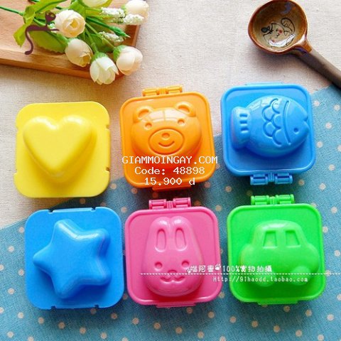 Khuôn Cơm, Khuôn Làm Bánh, Đậu Hũ Non, ép trứng cho bé ăn dặm