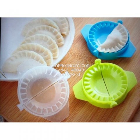 Khuôn làm bánh xếp,sủi cảo,bánh có nhân màu trắng trong