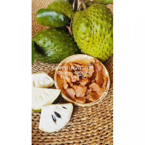 mãng cầu nguyên muối sấy muối ớt