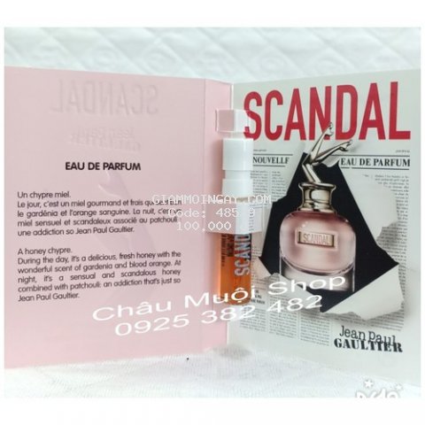 Mẫu Thử Nước Hoa Scandal Jean Paul Gaultier -1.5ml