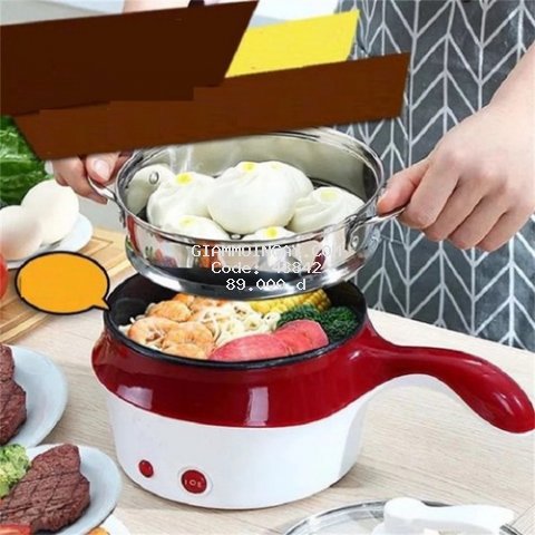 NỒI ĐIỆN MINI CÓ LỒNG HẤP