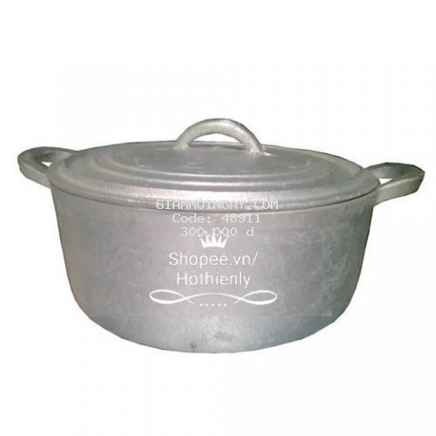nồi gang đúc 25cm