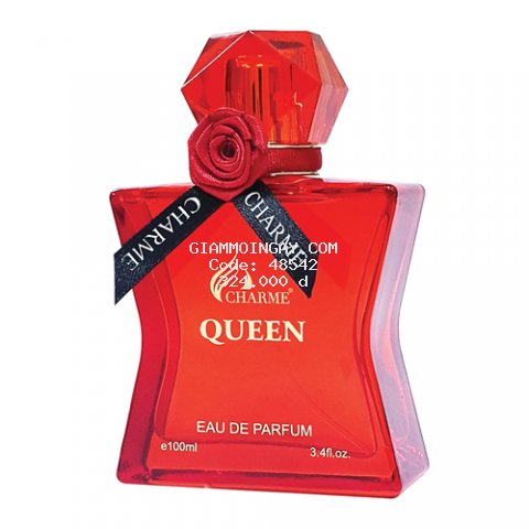 Nước hoa nữ Charme Queen 100ml chính hãng. Quyến rũ, Gợi cảm