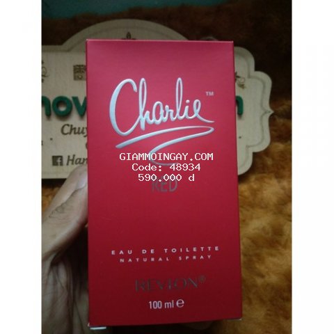 Nước hoa nữ Revlon Charlie  Red  Eau de Toilette Spray 100ml xách tay