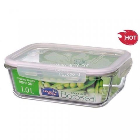 THỐ ĐỰNG THỰC PHẨM 1L BẰNG THỦY TINH SIÊU BỀN